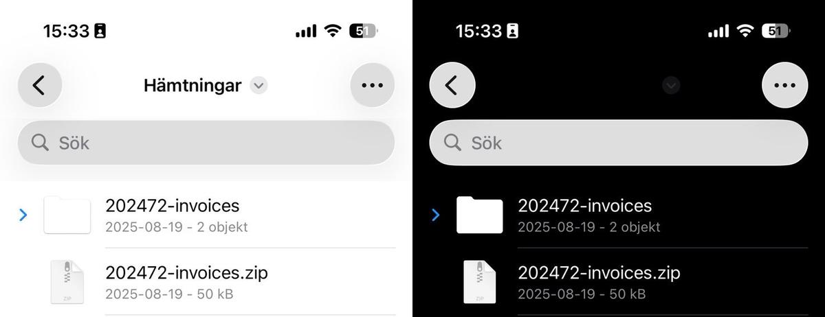 App Library icon bugs