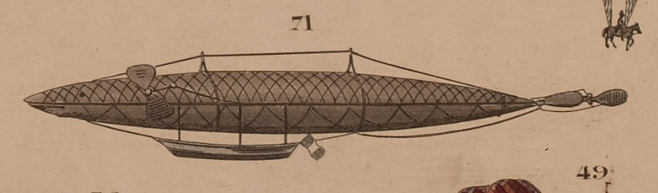 Облик дирижабля по проекту Пьера Жюльена