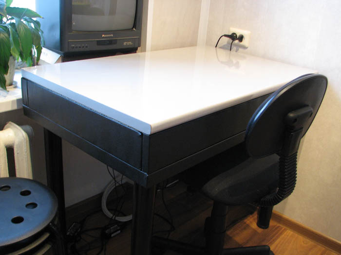 Desktop setup detail