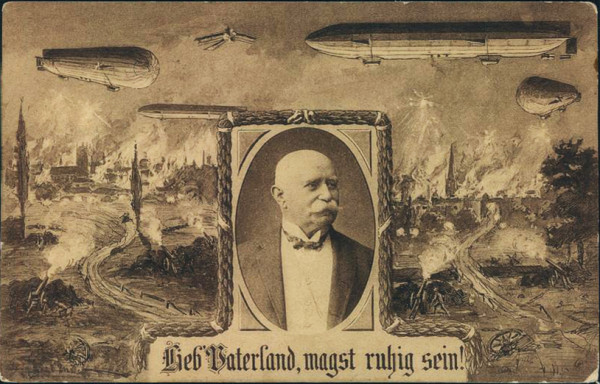 В начале войны немцы возлагали большие надежды на свои цеппелины, и далеко не все они оправдались