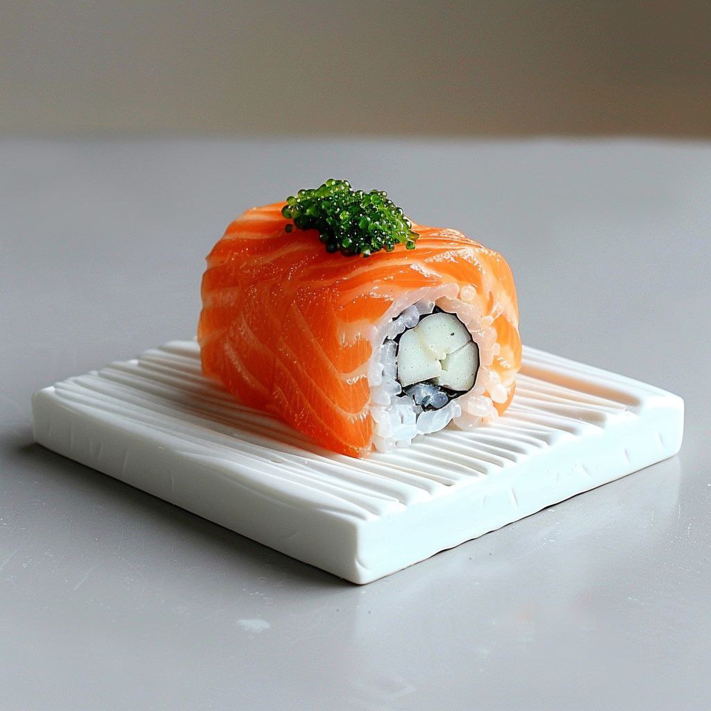 AI-generated sushi image analysis
