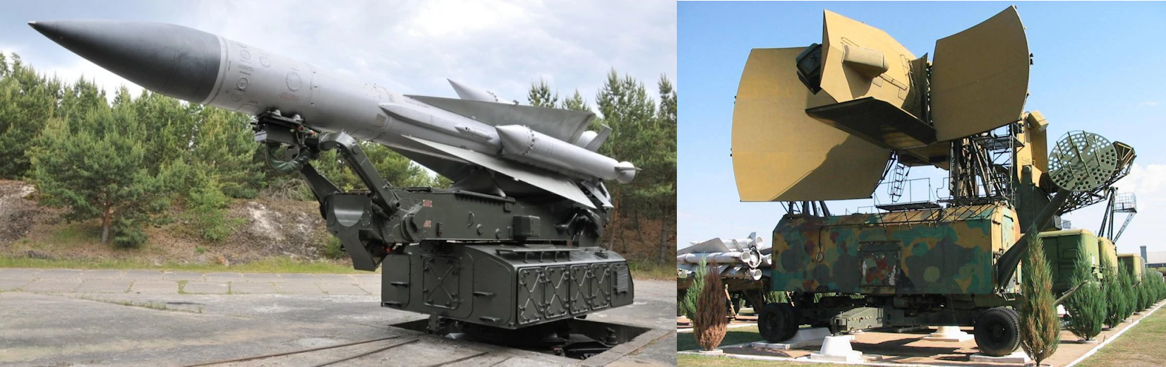 S-200 SAM system (1967) uses a phase-shift keyed signal