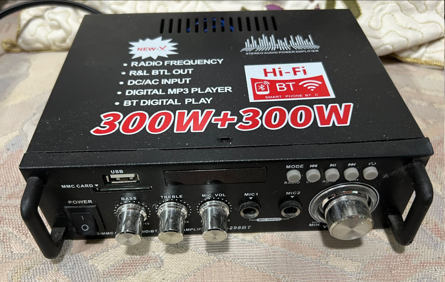 The modest amplifier