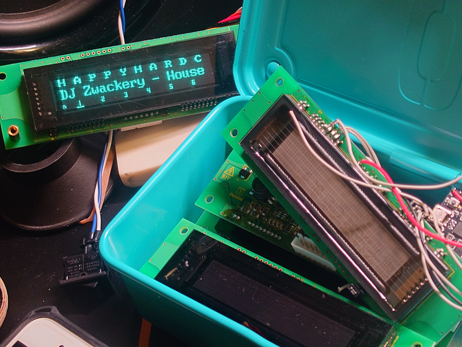 MusicBrainz lookup results on display