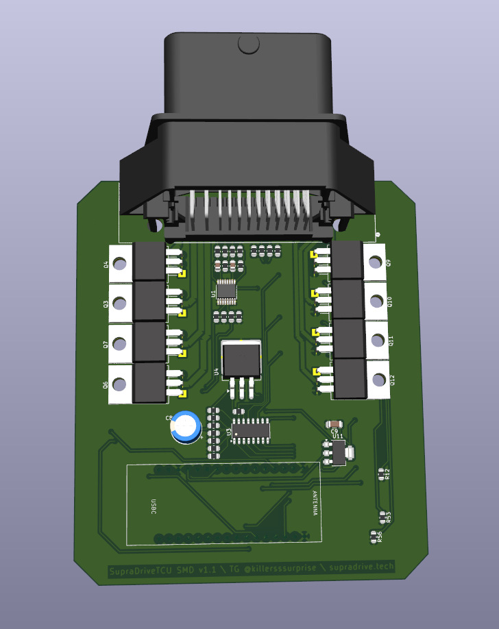 Final version of the board