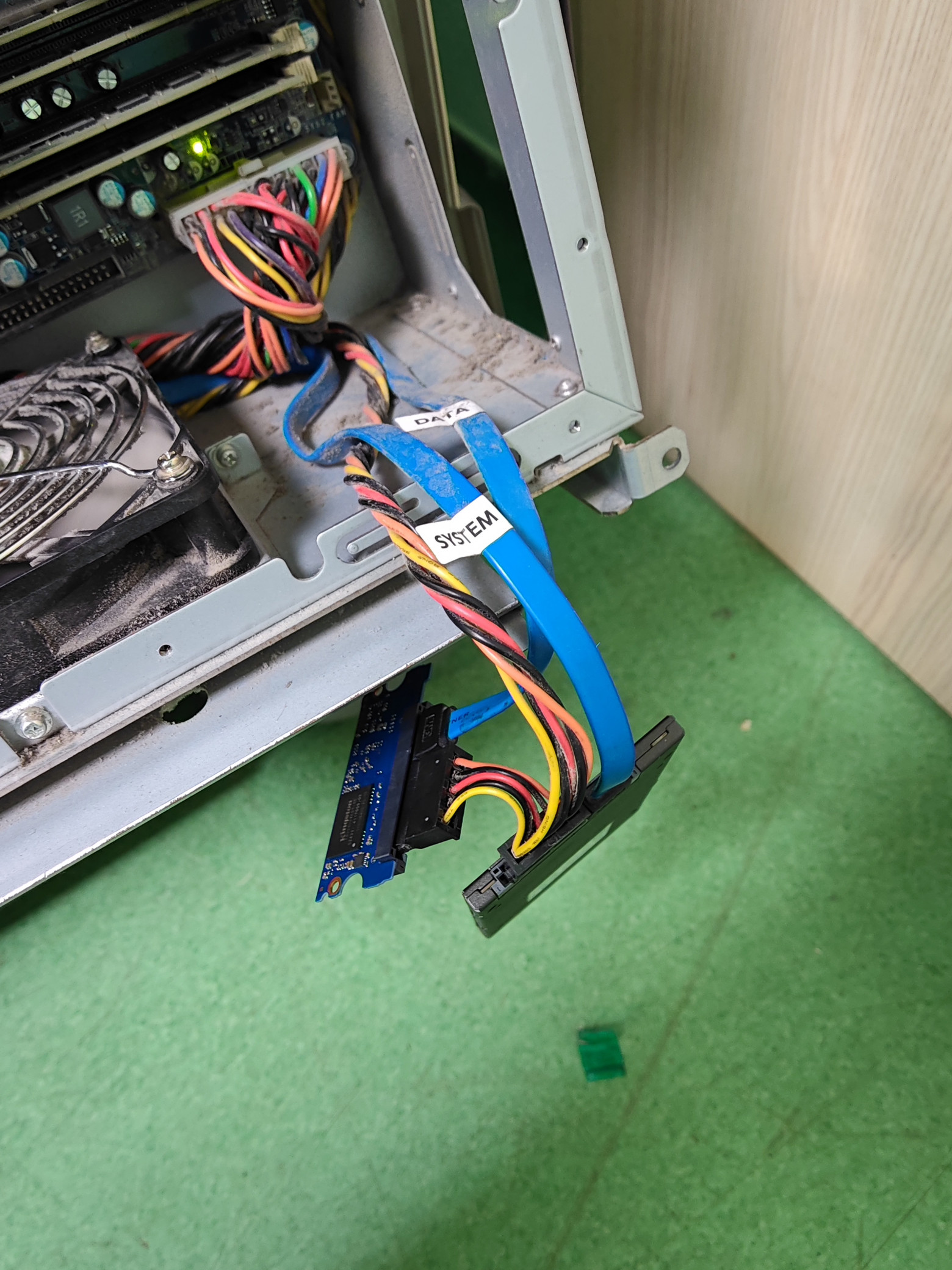 Ultrasound machine booting successfully