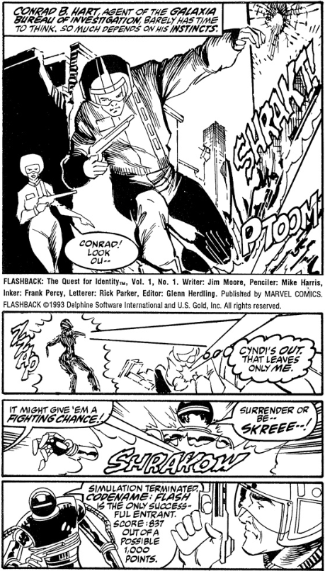 Illustration for Flashback Runner