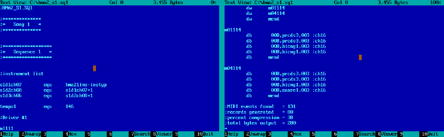 Source code of music in Home Alone 2 contains rare evidence of data conversion from a MIDI source