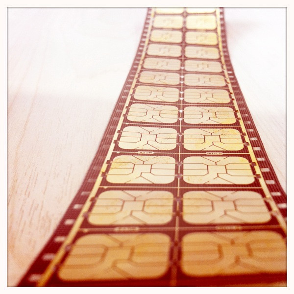 Module assembly on tape