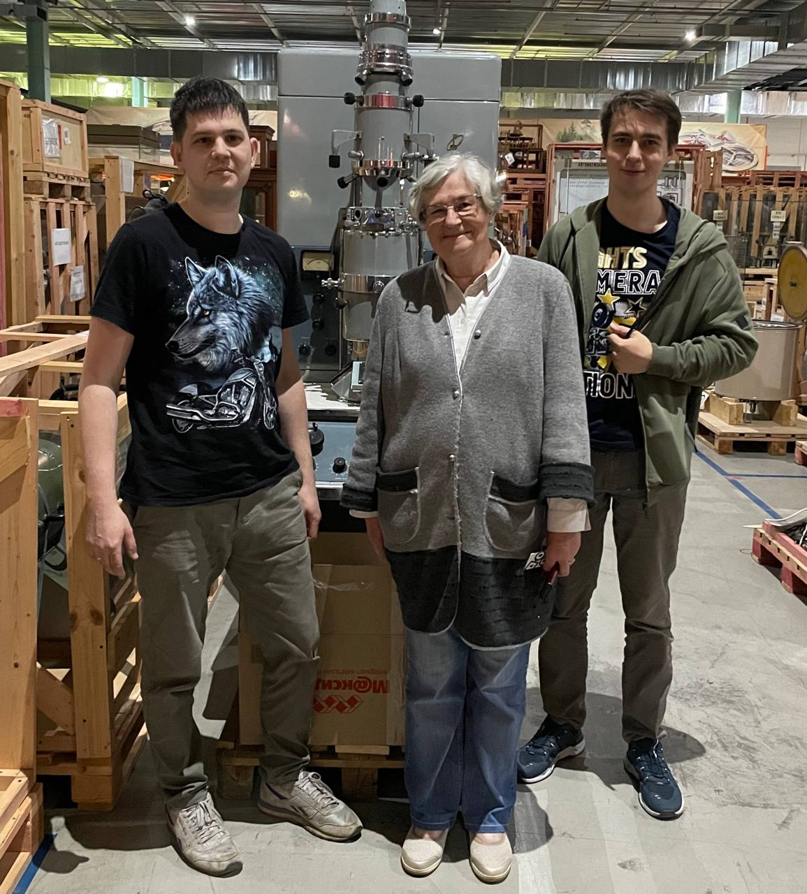 Final installation — Artyom Kashkanov and Olga Tikhomirova