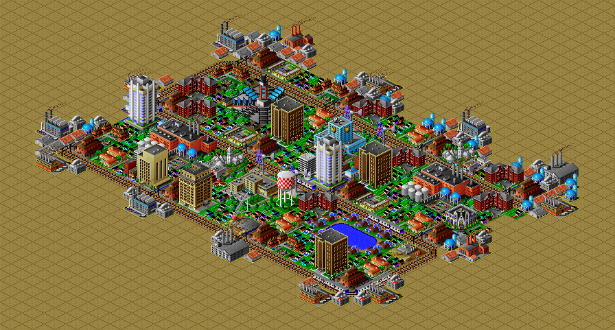 Illustration for City of childhood: what will happen if you continue playing SimCity 2000 after 25 years