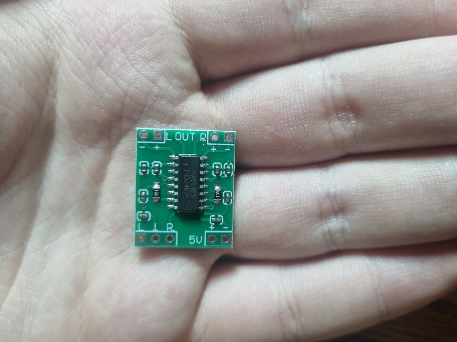 Blue backlight modification