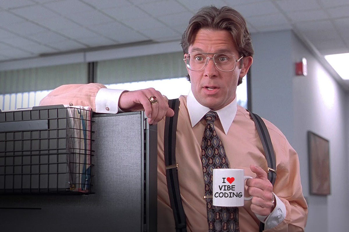 Illustration for I Was Forced to Try Vibe Coding