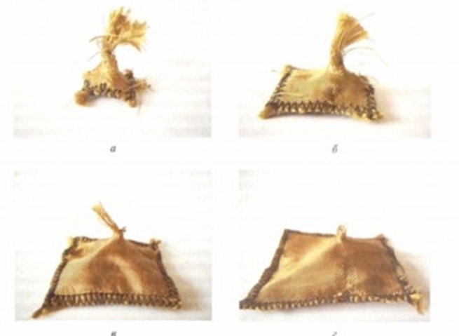 Square hole close-up