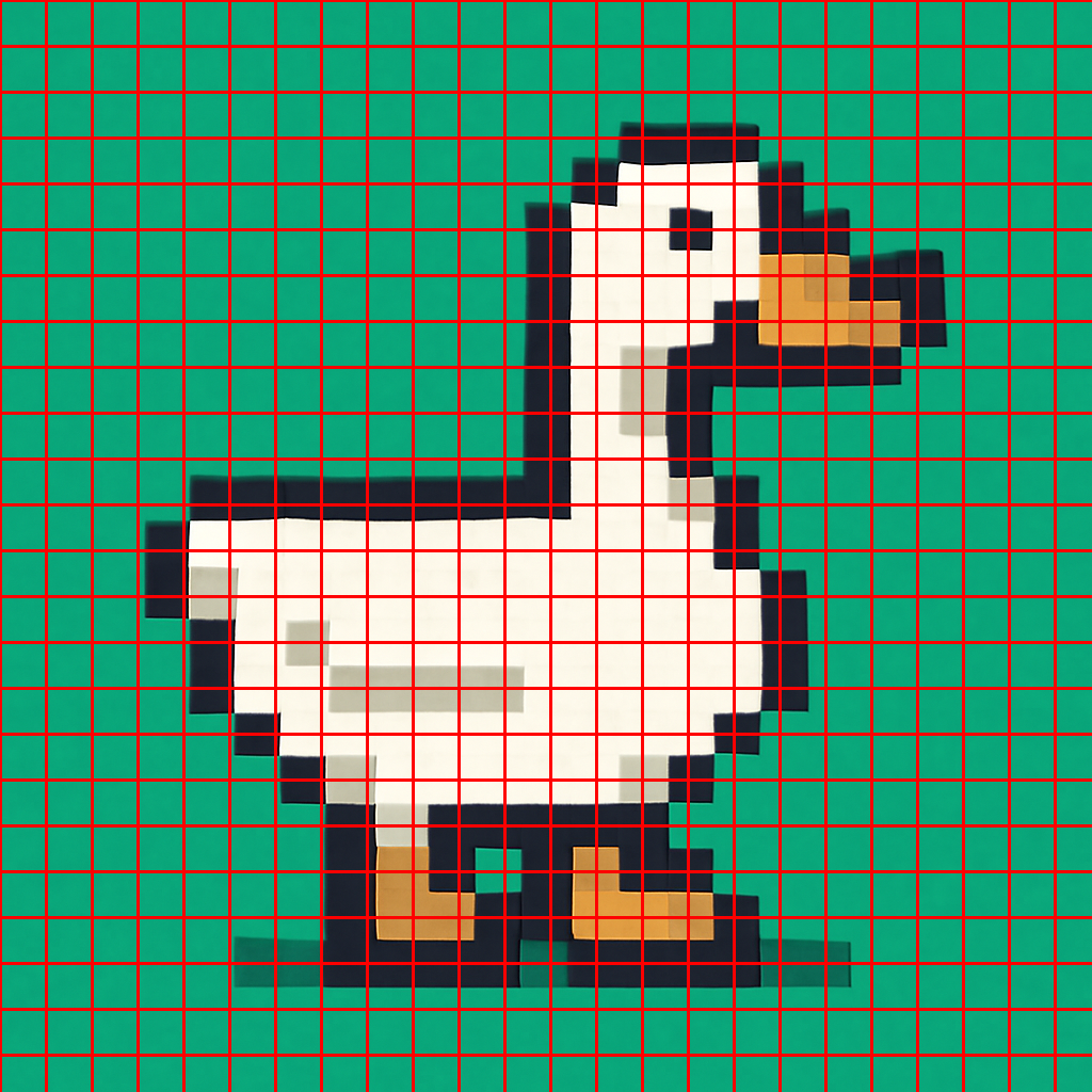 Uneven grid visualization