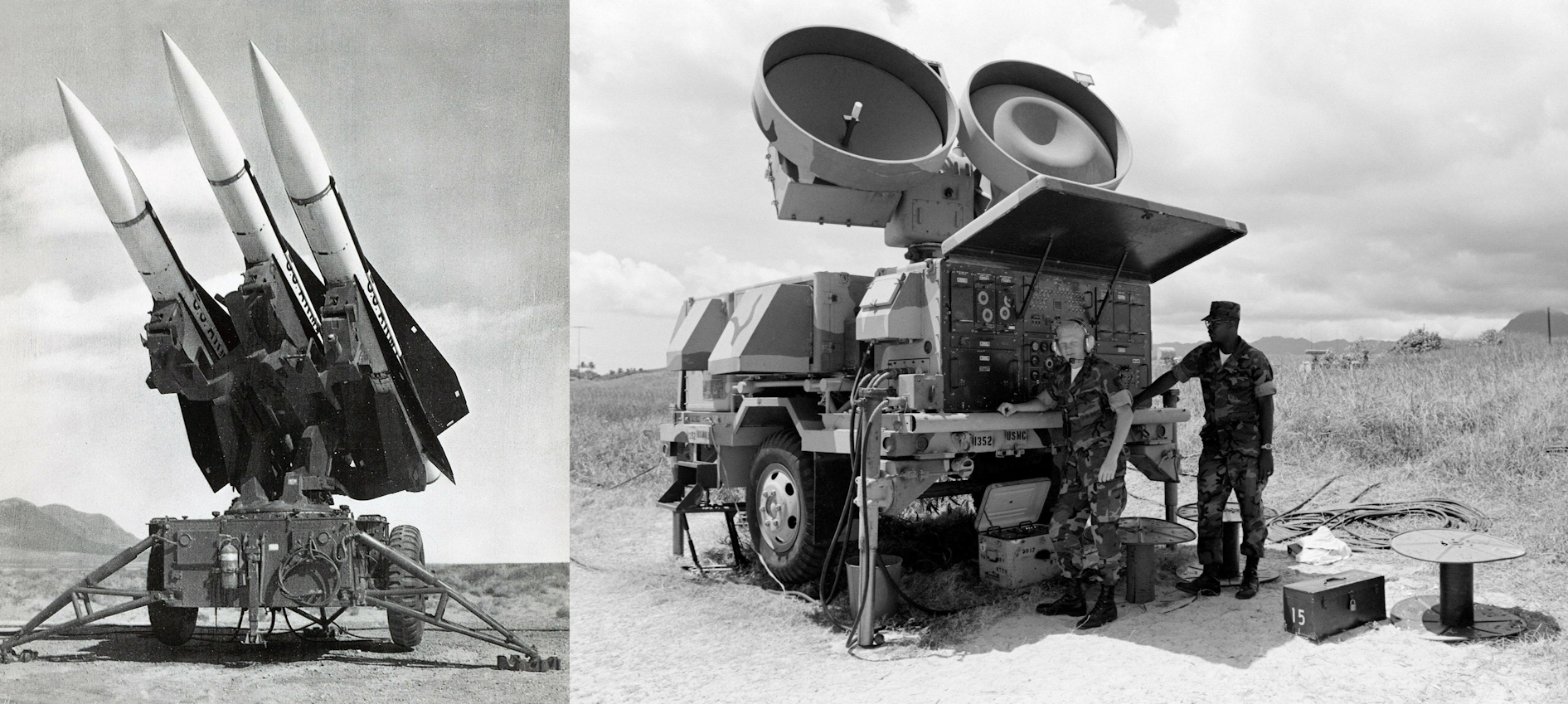 MIM-23 HAWK (1960) — missiles and illumination radar