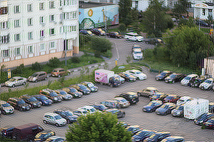 SmartDeblur processing example