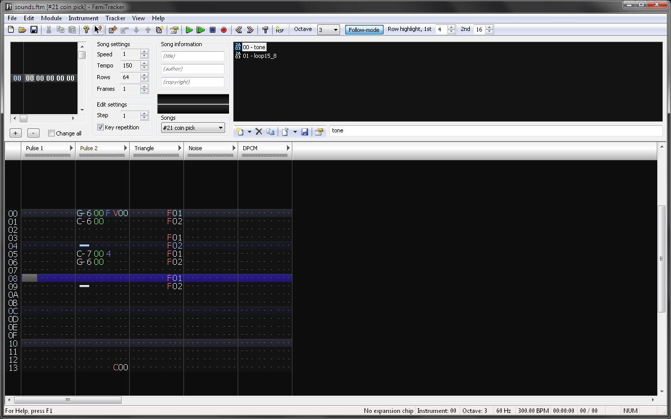 Sound effect from Jim Power