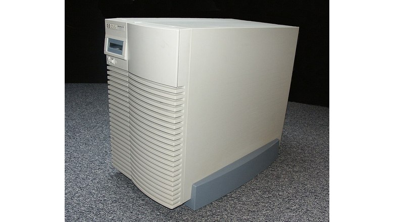 HP LaserJet printer display