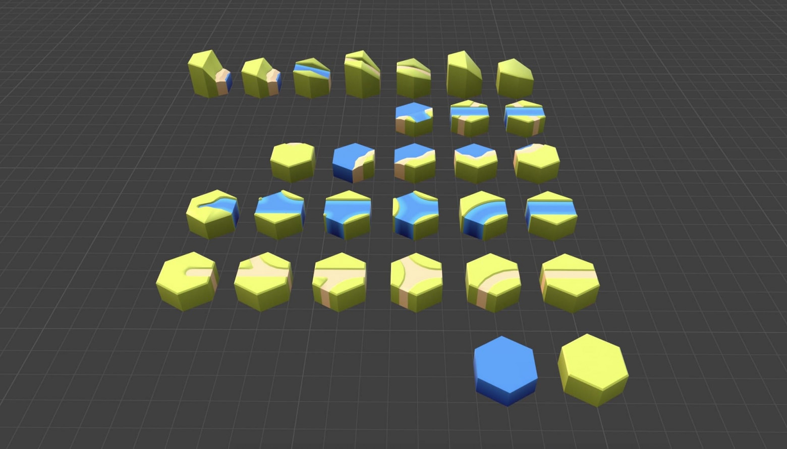 Blender tile creation