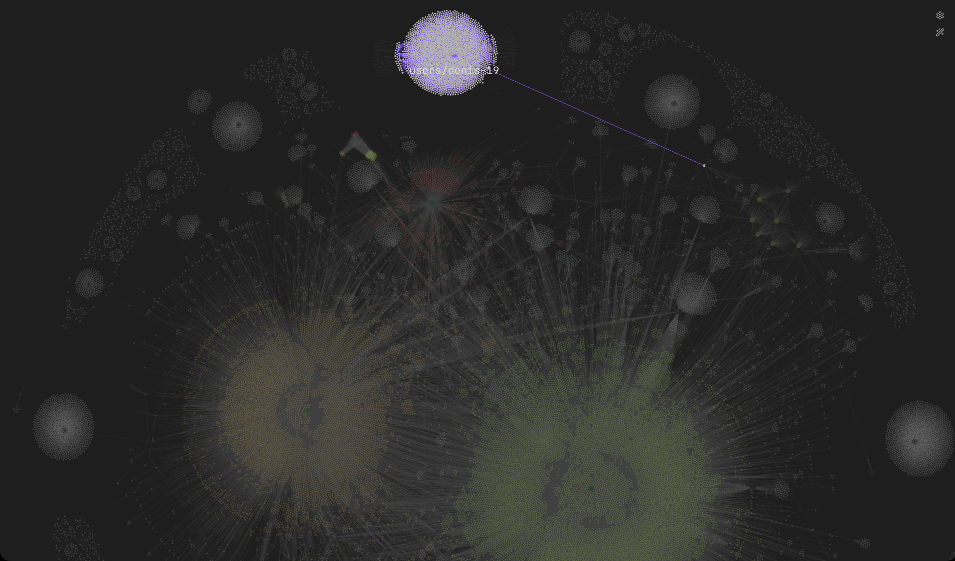 Connection highlighting