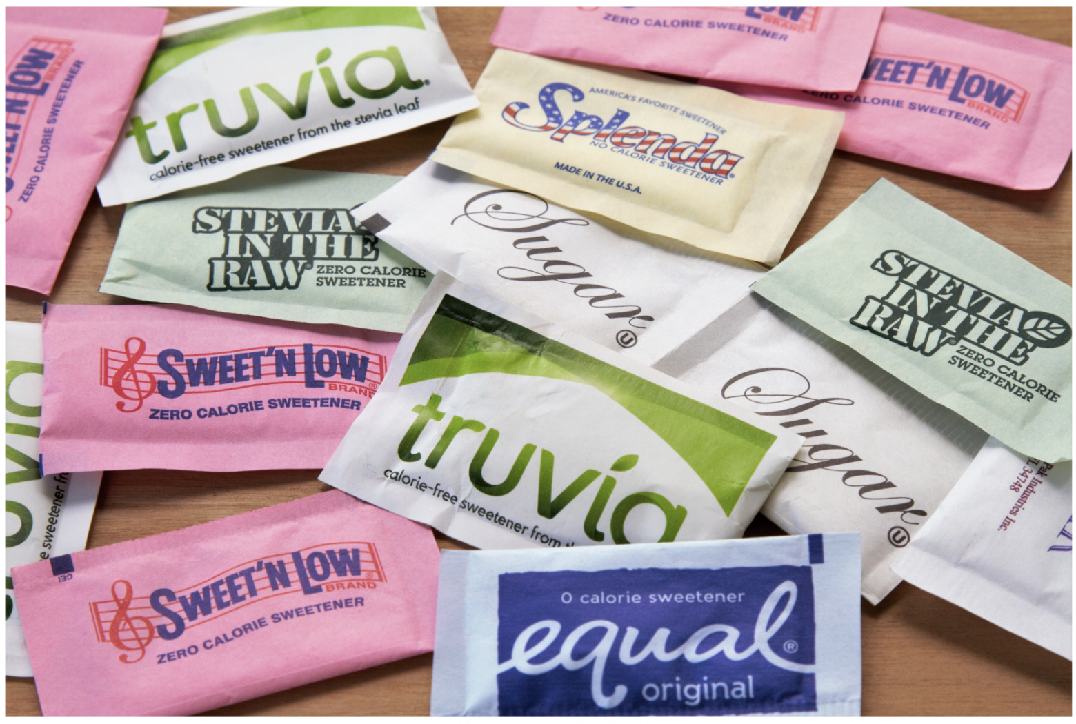 Sweetener comparison table