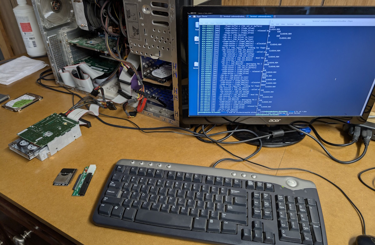 Successful tape read