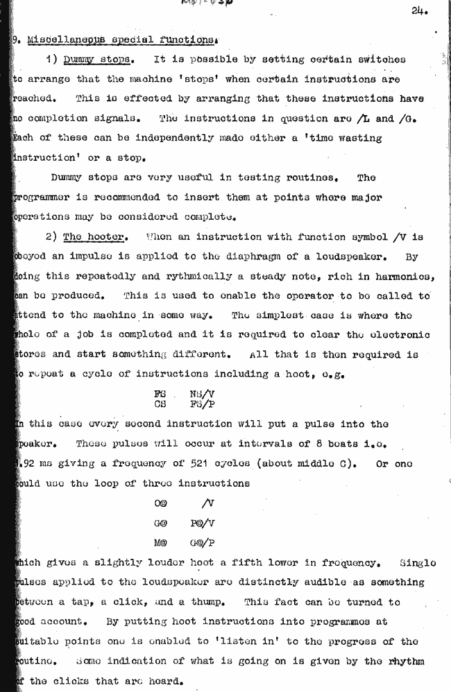 Turing music reference