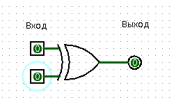 XOR element animation