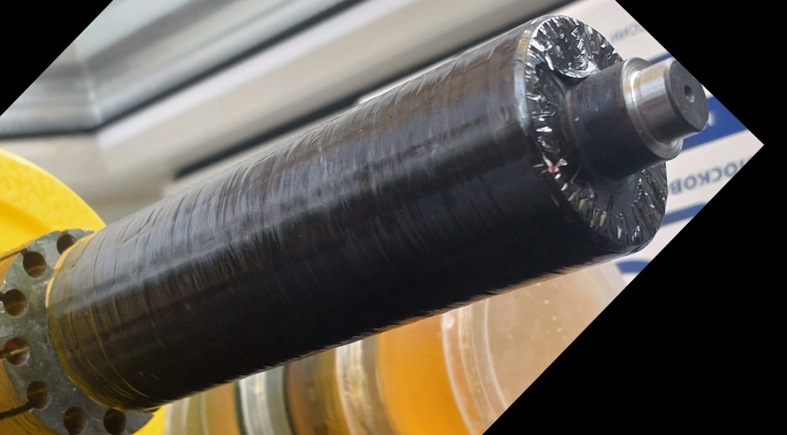 Carbon fiber rotor reinforcement