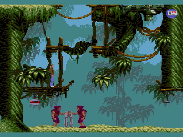 Первая локация, джунгли Титатна. Два мутанта под кустом ждали поздно вечерком… Первая локация, джунгли Титатна. Два мутанта под кустом ждали поздно вечерком…