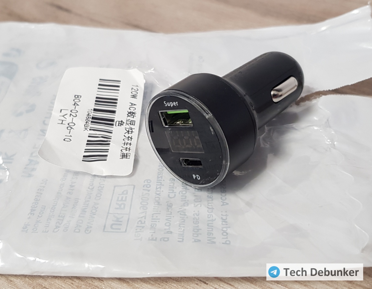 Internal PCB showing shorted ports