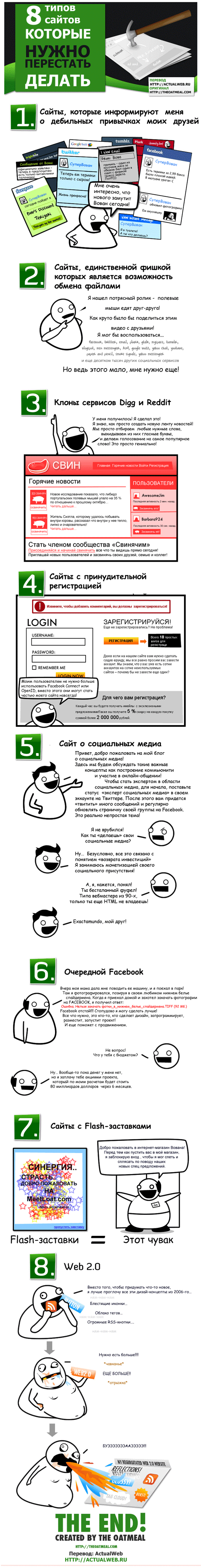 8 types of websites - part 2