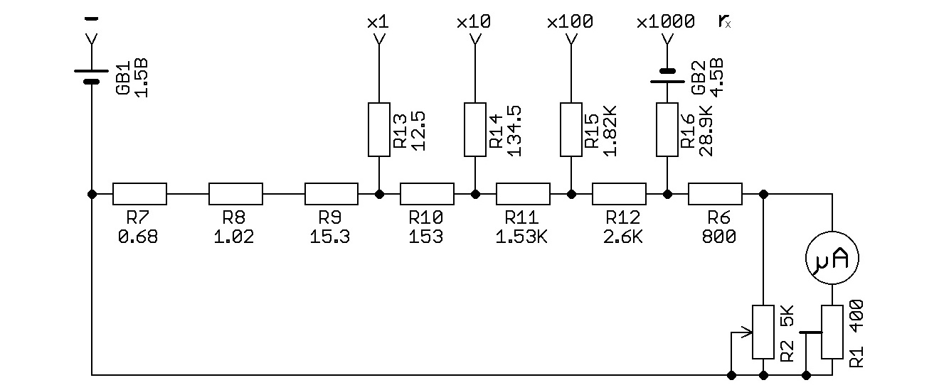 Resistance measurement circuit