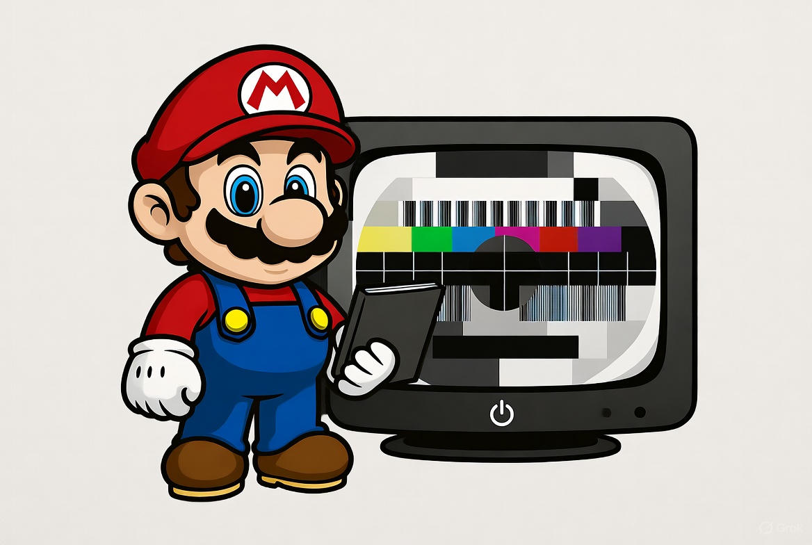 Illustration for Understanding NTSC composite video and whether it's worth exploring in 2025. Part 1