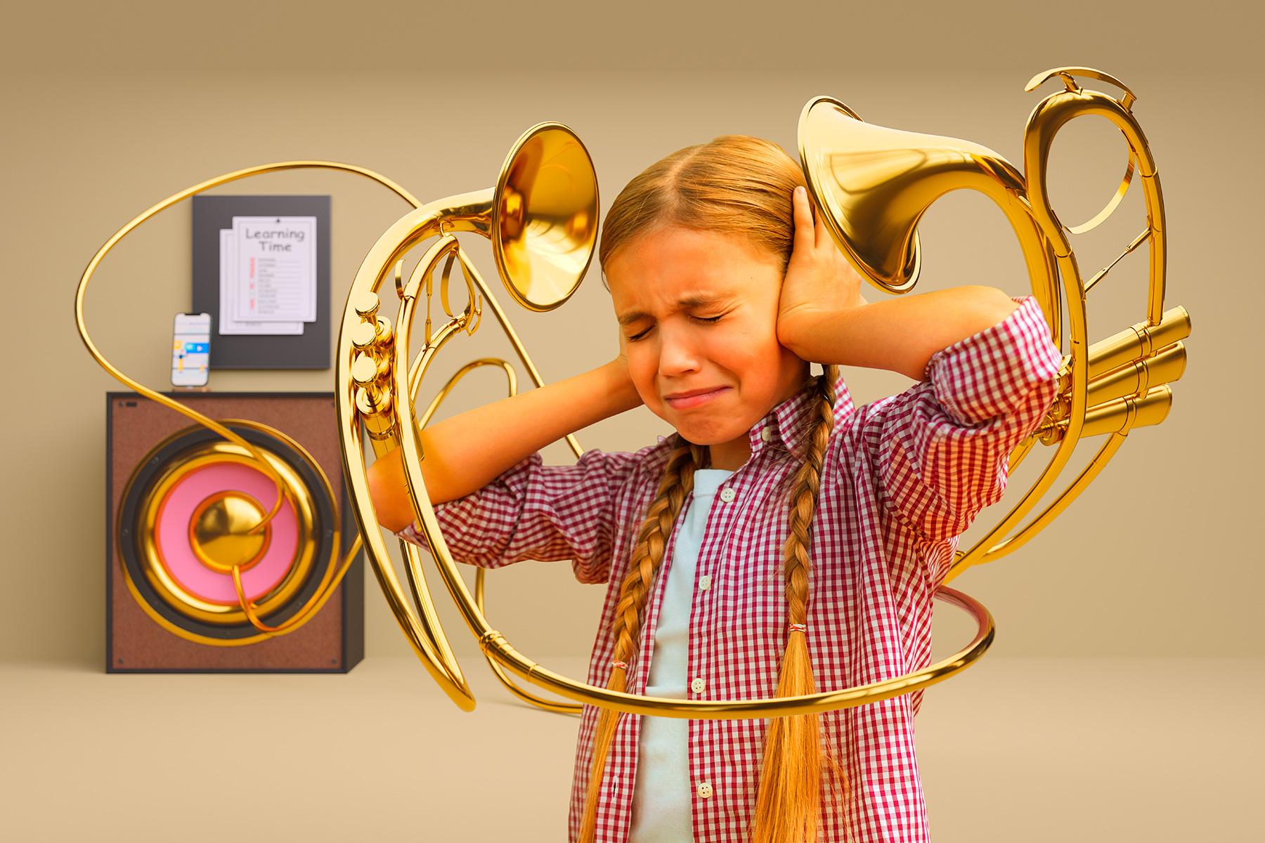 ANC concept illustration