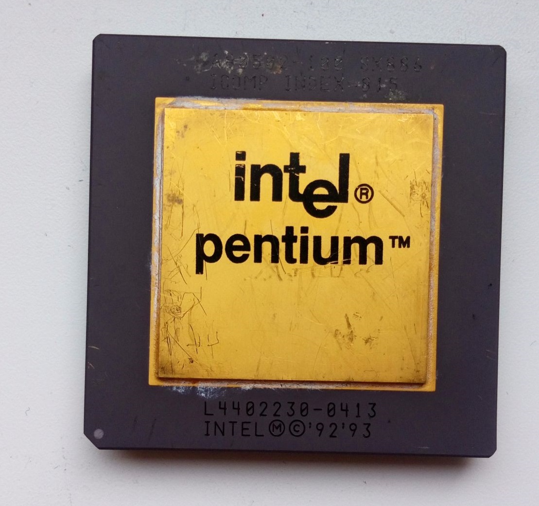 Defective Pentium processor
