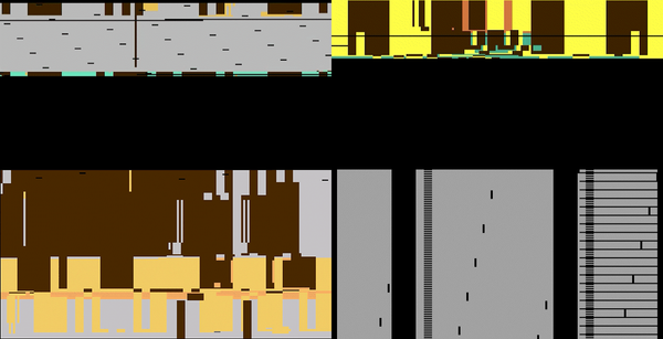 Searching for Atari Games in Random Data