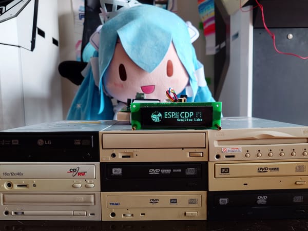 This Article Is Twenty Years Late: DIY Music Center with CD Karaoke, Radio, and Bluetooth on ESP32