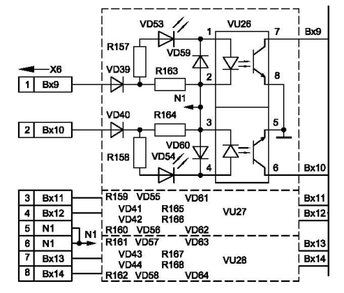 Inputs schematic