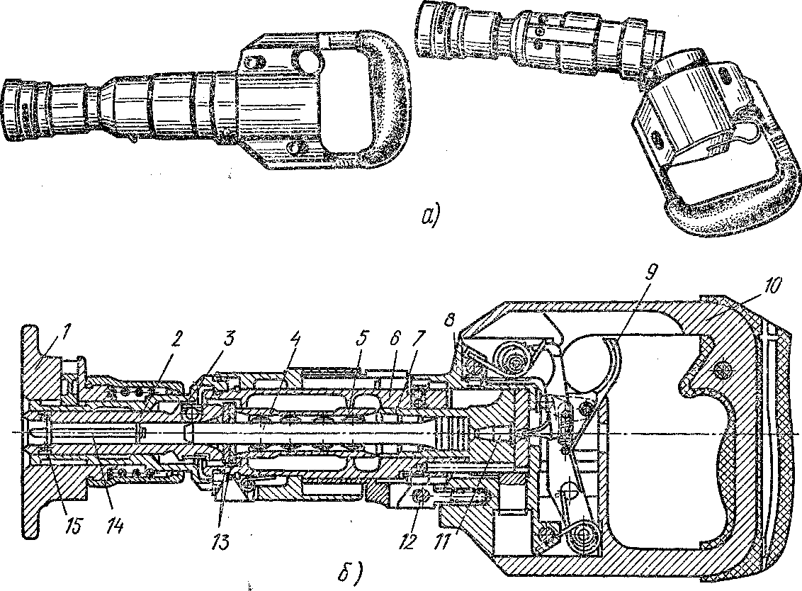 Powder-actuated tool diagram