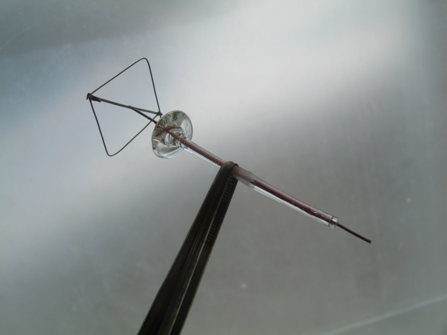 Result after 6 hours of sputtering